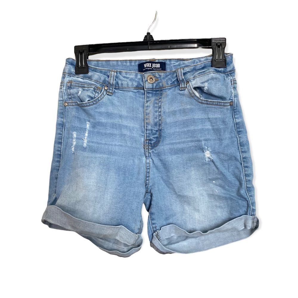 WAX Jean Light wash Denim Shorts